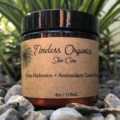 TIMELESS ORGANICS MARCH FEATURED PRODUCT Timeless Deep Hydration + Antioxidant Cream Masque
