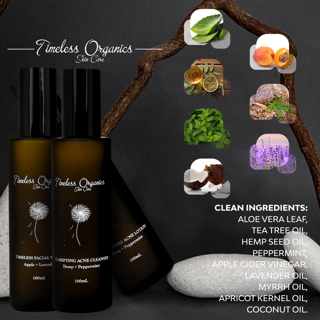 3-Step Acne System | Timeless Organics